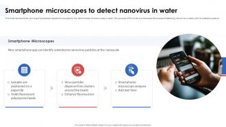 Nanorobotics In Healthcare And Medicine Smartphone Microscopes To Detect Nanovirus In Water