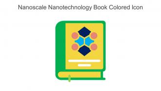 Nanoscale Nanotechnology Book Colored Icon In Powerpoint Pptx Png And Editable Eps Format