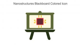 Nanostructures Blackboard Colored Icon In Powerpoint Pptx Png And Editable Eps Format
