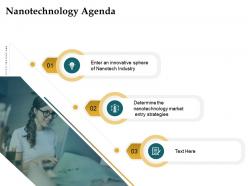 Nanotechnology agenda entry strategies ppt powerpoint presentation infographics