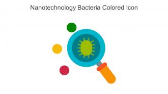 Nanotechnology Bacteria Colored Icon In Powerpoint Pptx Png And Editable Eps Format