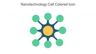 Nanotechnology Cell Colored Icon In Powerpoint Pptx Png And Editable Eps Format