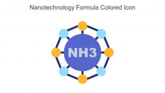 Nanotechnology Formula Colored Icon In Powerpoint Pptx Png And Editable Eps Format