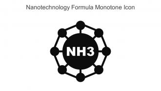Nanotechnology Formula Monotone Icon In Powerpoint Pptx Png And Editable Eps Format