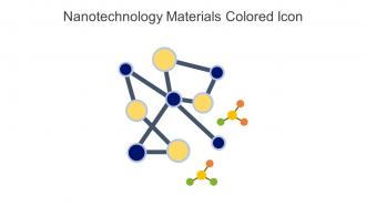 Nanotechnology Materials Colored Icon In Powerpoint Pptx Png And Editable Eps Format