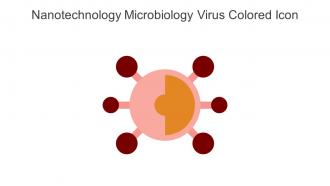 Nanotechnology Microbiology Virus Colored Icon In Powerpoint Pptx Png And Editable Eps Format