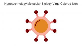 Nanotechnology Molecular Biology Virus Colored Icon In Powerpoint Pptx Png And Editable Eps Format