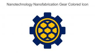 Nanotechnology Nanofabrication Gear Colored Icon In Powerpoint Pptx Png And Editable Eps Format