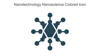 Nanotechnology Nanoscience Colored Icon In Powerpoint Pptx Png And Editable Eps Format