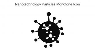 Nanotechnology Particles Monotone Icon In Powerpoint Pptx Png And Editable Eps Format