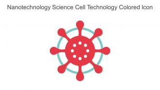 Nanotechnology Science Cell Technology Colored Icon In Powerpoint Pptx Png And Editable Eps Format
