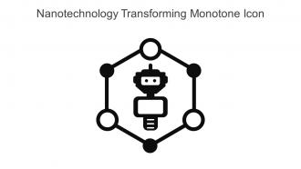 Nanotechnology Transforming Monotone Icon In Powerpoint Pptx Png And Editable Eps Format