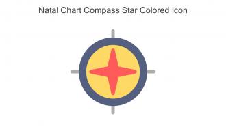 Natal Chart Compass Star Colored Icon In Powerpoint Pptx Png And Editable Eps Format