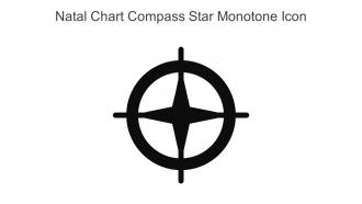 Natal Chart Compass Star Monotone Icon In Powerpoint Pptx Png And Editable Eps Format