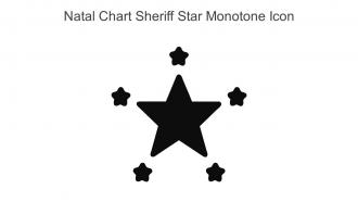 Natal Chart Sheriff Star Monotone Icon In Powerpoint Pptx Png And Editable Eps Format