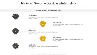 National Security Database Internship In Powerpoint And Google Slides Cpb