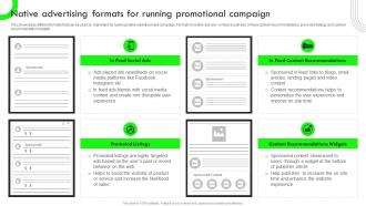 Native Advertising Formats For Running Strategic Guide For Performance Based