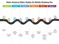 Native american ethnic studies six months roadmap sue