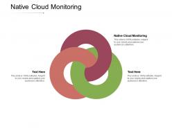 Native cloud monitoring ppt powerpoint presentation model grid cpb