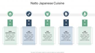 Natto Japanese Cuisine In Powerpoint And Google Slides Cpb