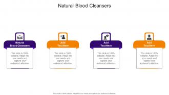 Natural Blood Cleansers In Powerpoint And Google Slides Cpb