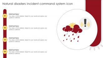 Natural Disasters Incident Command System Icon