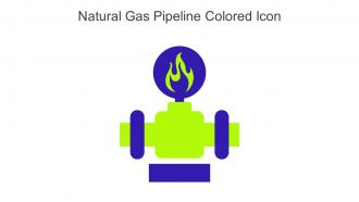 Natural Gas Pipeline Colored Icon In Powerpoint Pptx Png And Editable Eps Format