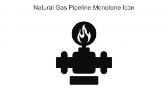 Natural Gas Pipeline Monotone Icon In Powerpoint Pptx Png And Editable Eps Format