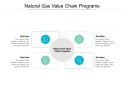Natural gas value chain programs ppt powerpoint presentation ideas guidelines cpb