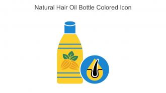 Natural Hair Oil Bottle Colored Icon In Powerpoint Pptx Png And Editable Eps Format