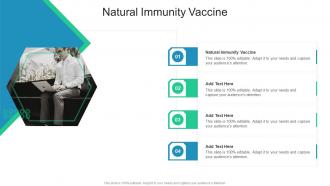 Natural Immunity Vaccine In Powerpoint And Google Slides Cpb