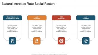 Natural Increase Rate Social Factors In Powerpoint And Google Slides Cpb