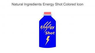 Natural Ingredients Energy Shot Colored Icon In Powerpoint Pptx Png And Editable Eps Format