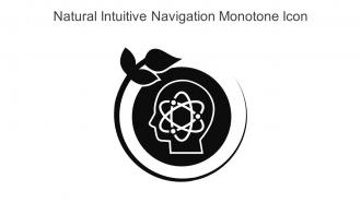 Natural Intuitive Navigation Monotone Icon In Powerpoint Pptx Png And Editable Eps Format