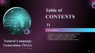 Natural Language Generation NLG Powerpoint Presentation Slides Pre-designed Researched