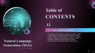 Natural Language Generation NLG Powerpoint Presentation Slides Images Designed