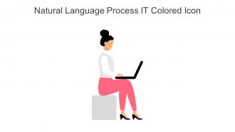 Natural Language Process IT Colored Icon In Powerpoint Pptx Png And Editable Eps Format