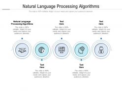 Natural language processing algorithms ppt powerpoint presentation ideas design inspiration cpb