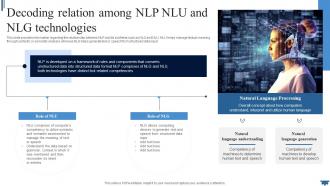 Natural Language Processing Decoding Relation Among NLU And NLG AI SS V