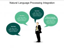 Natural language processing integration ppt powerpoint presentation professional diagrams cpb