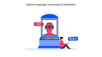 Natural Language Processing IT Illustration