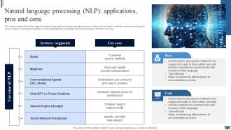 Natural Language Processing Natural Language Processing NLP Applications AI SS V