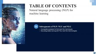 Natural Language Processing NLP For Machine Learning Powerpoint Presentation Slides AI CD V Professional Compatible