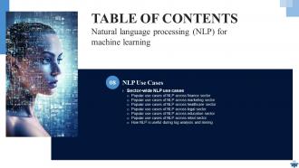 Natural Language Processing NLP For Machine Learning Powerpoint Presentation Slides AI CD V Impressive Researched