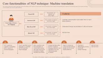 Natural Language Processing NLP Techniques And Use Cases Powerpoint Presentation Slides AI CD V Adaptable Good