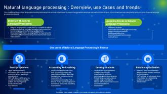 Natural Language Processing Overview Use Cases How AI Is Revolutionizing Finance Industry AI SS