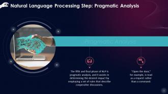 Natural Language Processing Phase Pragmatic Analysis Training Ppt
