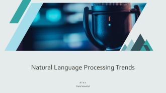 Natural Language Processing Trends PPT Slides AT