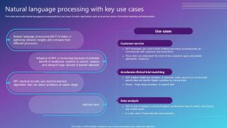 Natural Language Processing With Key Use Cases Best AI Solutions Used By Industries AI SS V
