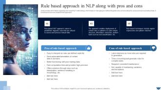 Natural Language Rule Based Approach In NLP Along With Pros And Cons AI SS V
